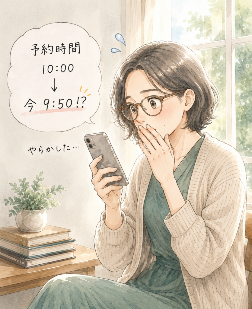 湘南美容クリニックの予約時間を盛大に間違えた
